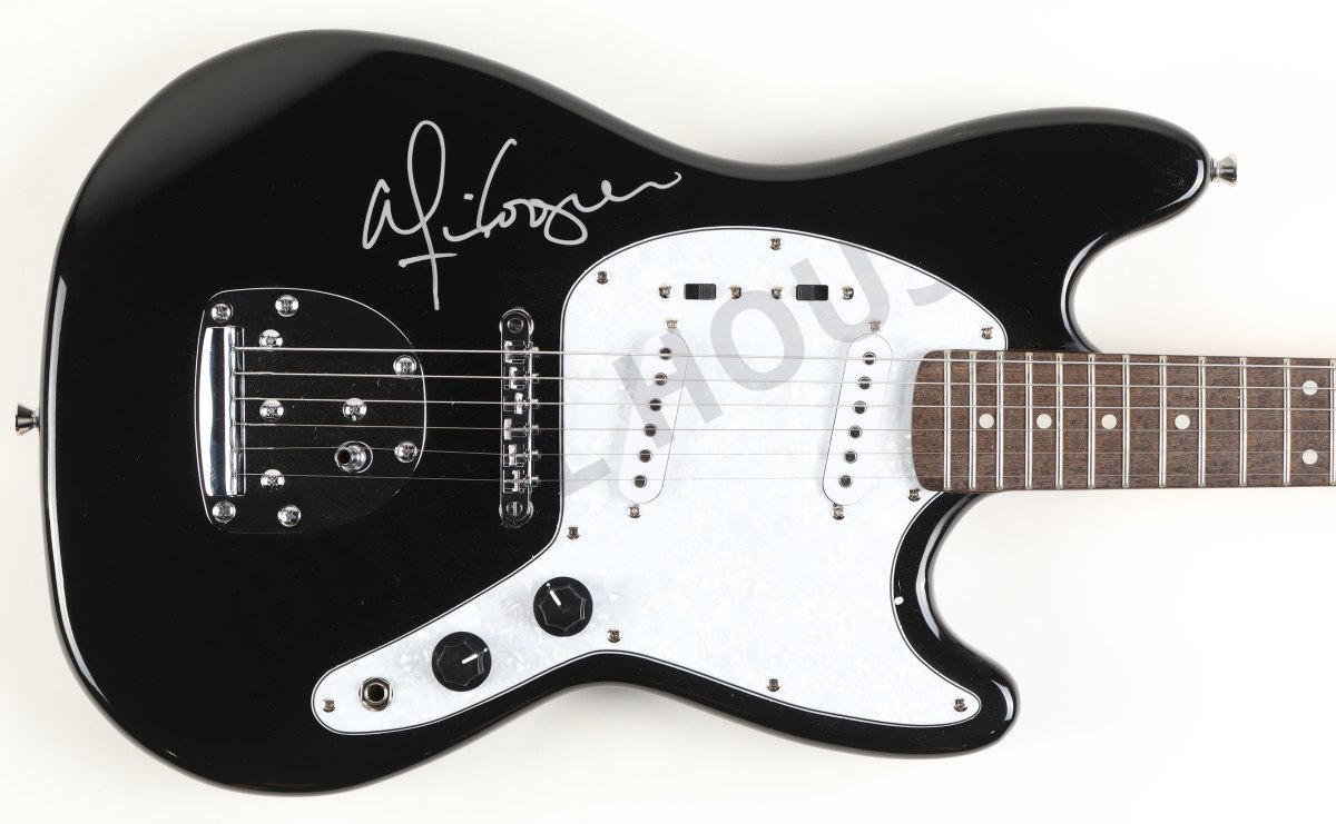 Alice Cooper Signed Full-Size Electric Guitar